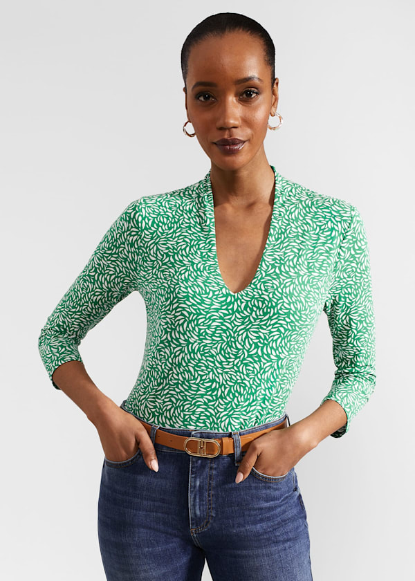 Aimee Printed Top