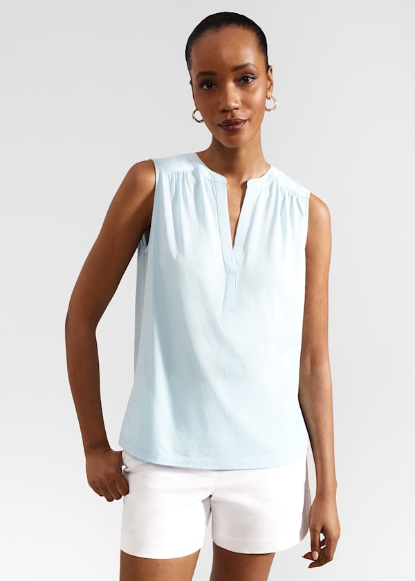 Sleeveless tops for work outlet