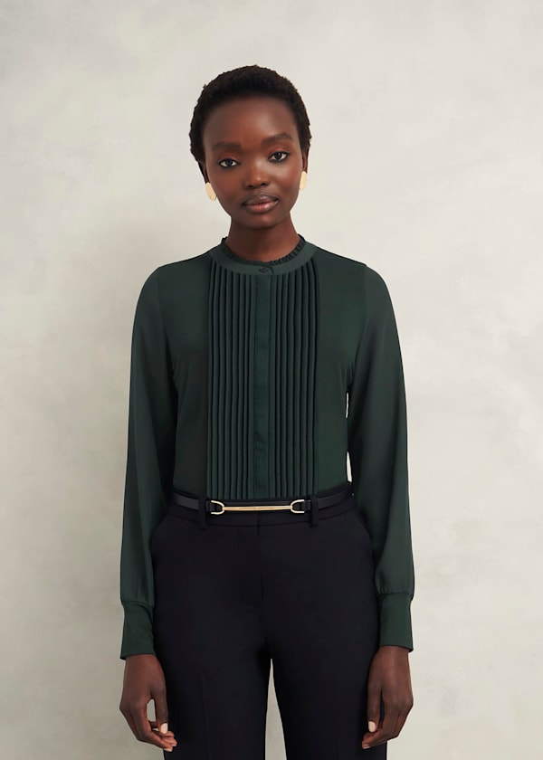 Carina Pleated Top