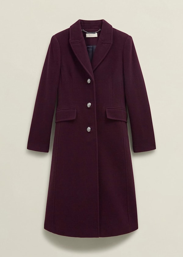 Petite Edwina Wool Blend Coat