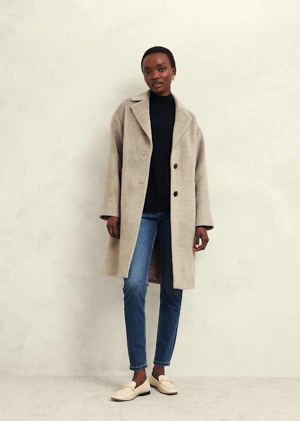 Bhavina Wool Blend Coat