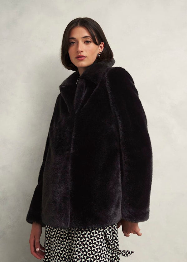 Dania Faux Fur Coat