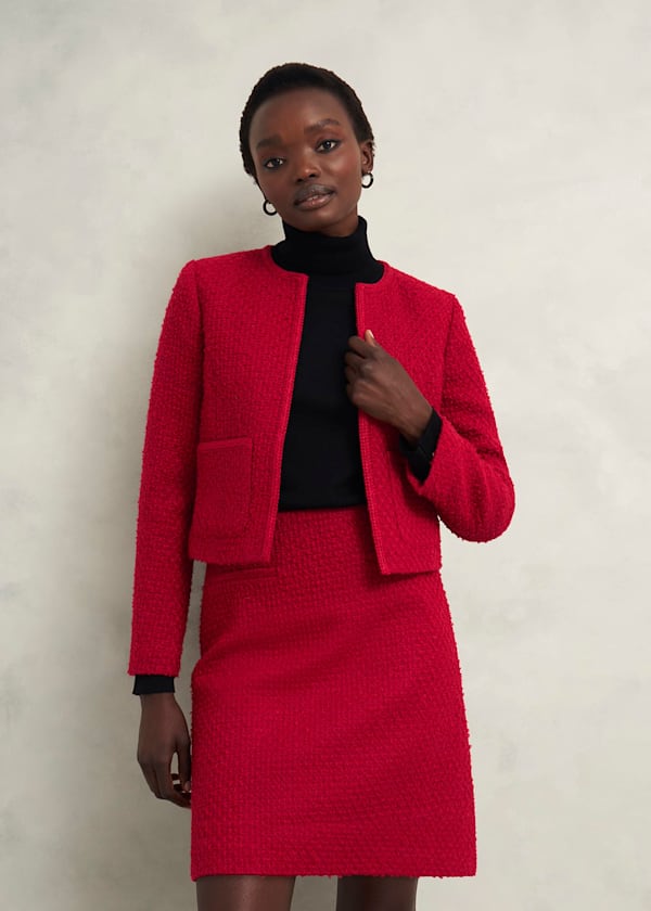 Red blazer jackets outlet