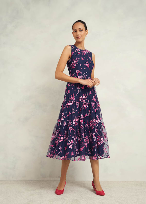 Bethany Embroidered Dress