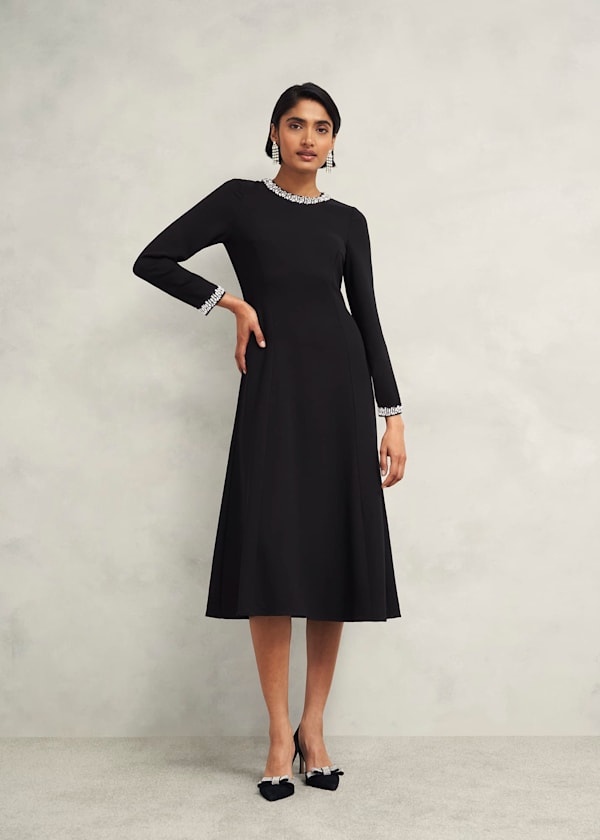 Eugenie Trim Detail Dress
