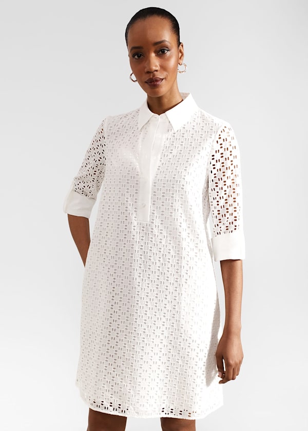 Hobbs white dress sales