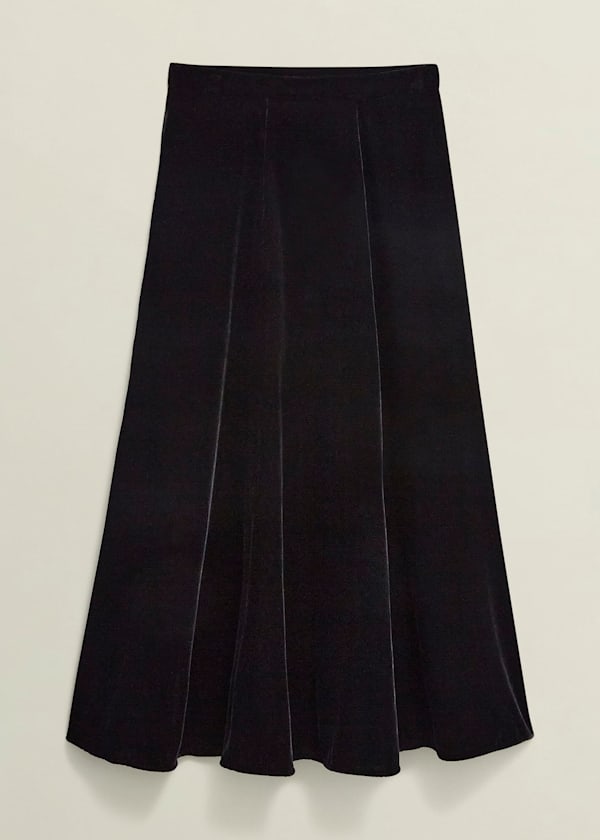 Charteris Velvet Skirt