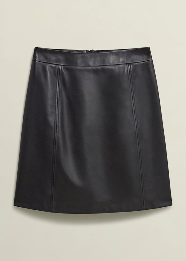 Annabelle Leather Skirt