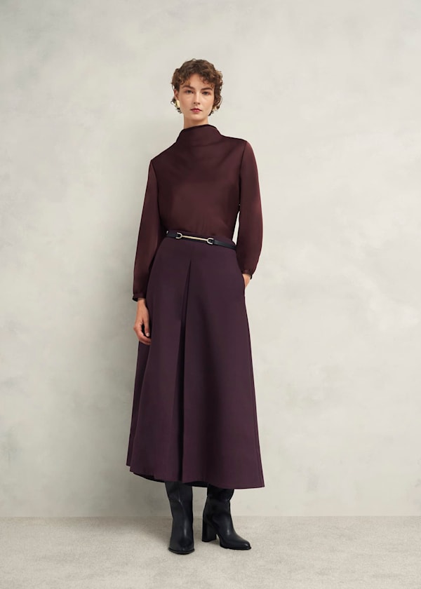Chersham Skirt With Wool