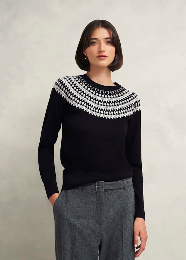 Greta Sparkle Fairisle Sweater 