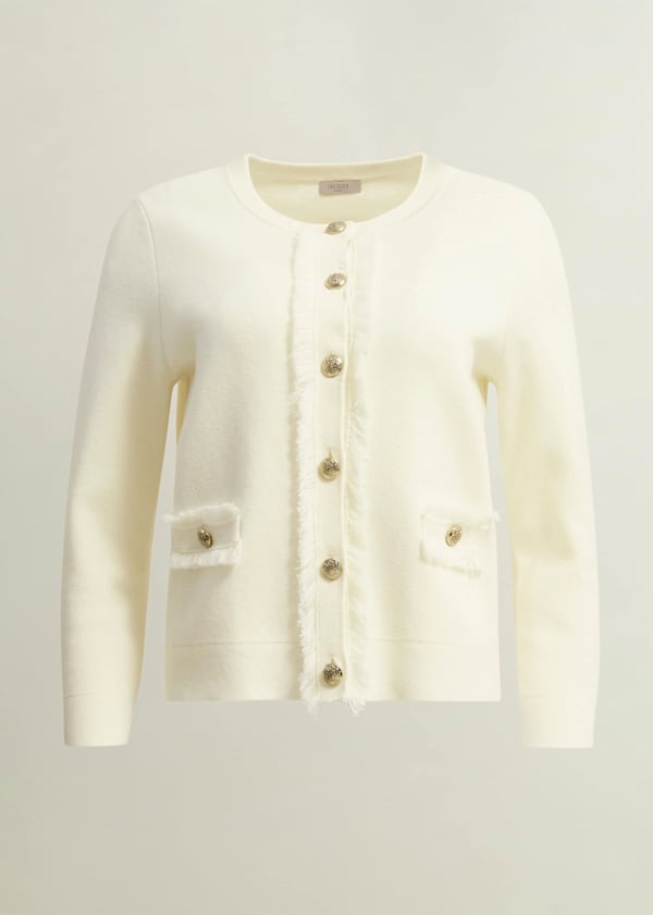 Sairey Cotton Wool Knitted Jacket