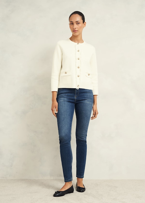 Sairey Cotton Wool Knitted Jacket