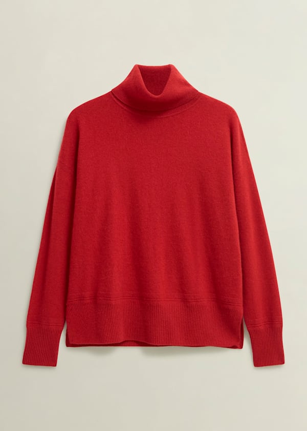 Delora Cashmere Roll Neck Sweater