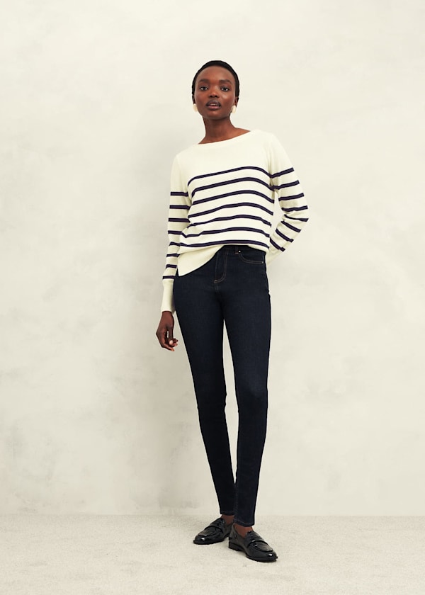 Larina Cashmere Stripe Jumper