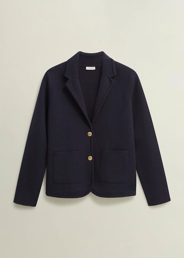 Holly Knitted Blazer with Wool