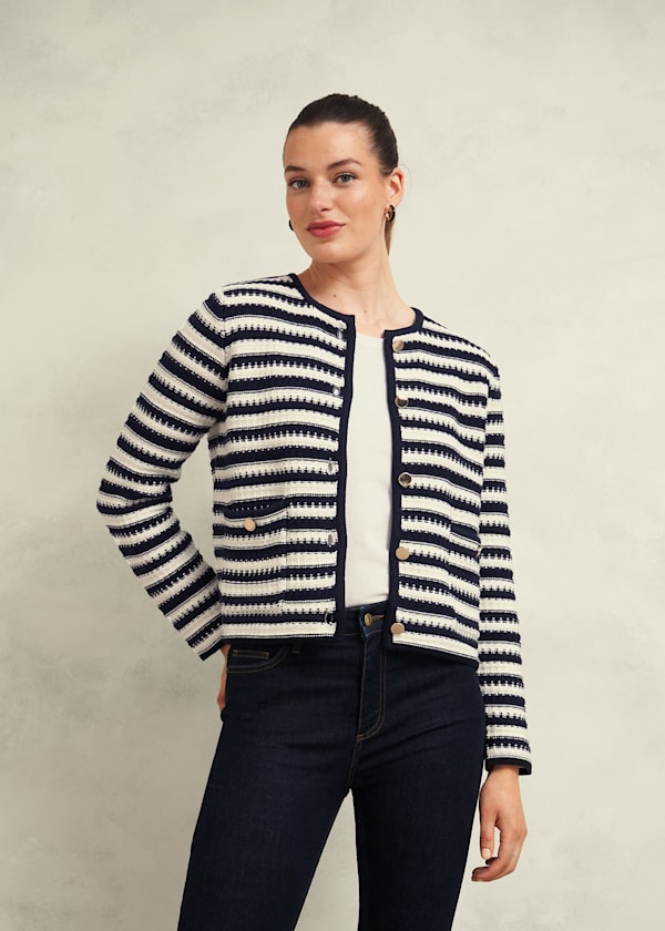 Milly Cotton Knitted Jacket