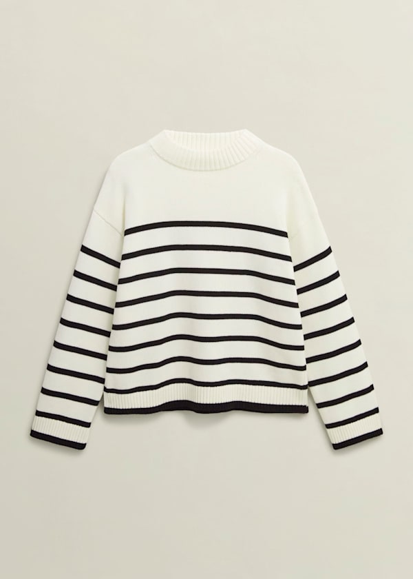 Eastnor Cotton Stripe Sweater