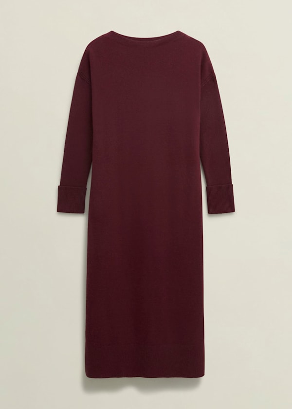 Hartsfirth Knitted Dress With Cashmere