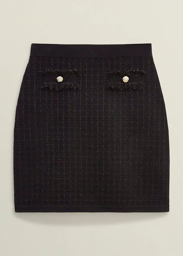 Sairey Sparkle Knitted Skirt 