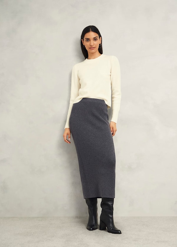 Gaskell Co-Ord Wool Cotton Skirt