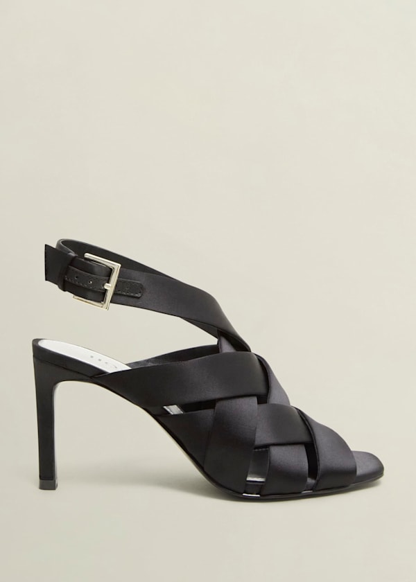 Velma Satin Sandals