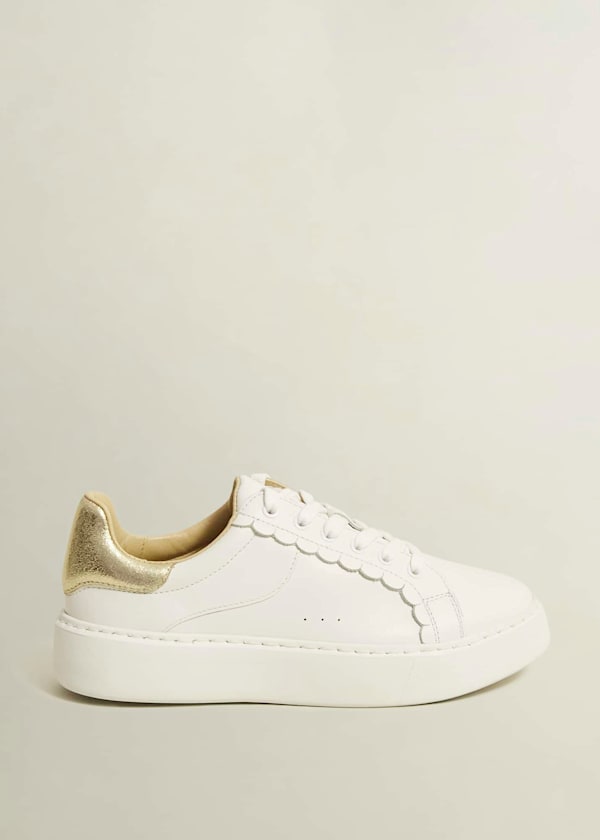 Dannie Leather Trainers