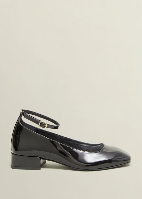 Athena Patent Heeled Shoes