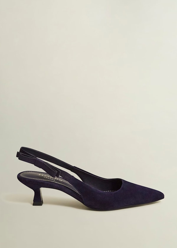 Safia Suede Slingbacks