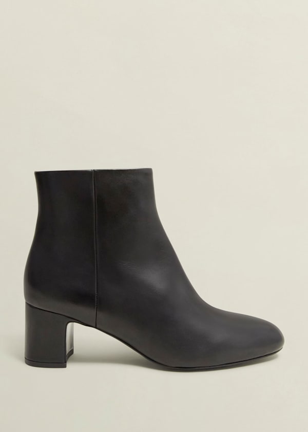 Rochelle Leather Ankle Boots