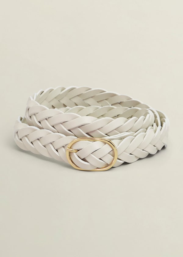 Meera Woven Leather Belt