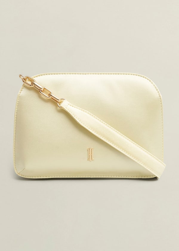 Milan Satin Clutch Bag
