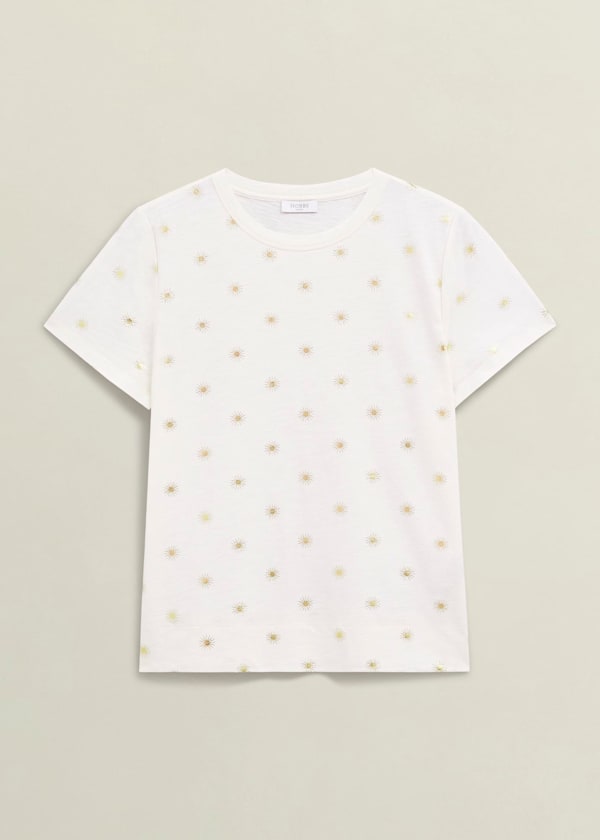 Adaline Cotton Printed T-Shirt