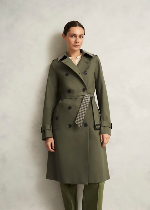 Etty Shower Resistant Trench Coat