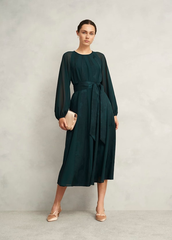 Loren Jacquard Dress