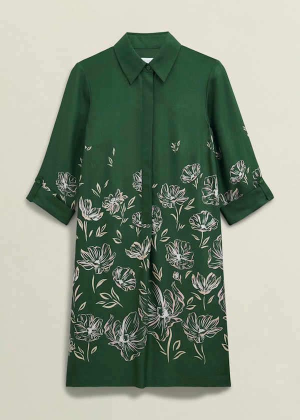 Dark Green Marci Tunic Dress