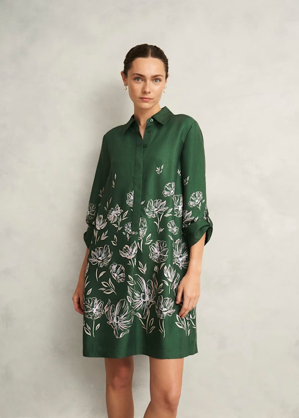 Dark Green Marci Tunic Dress