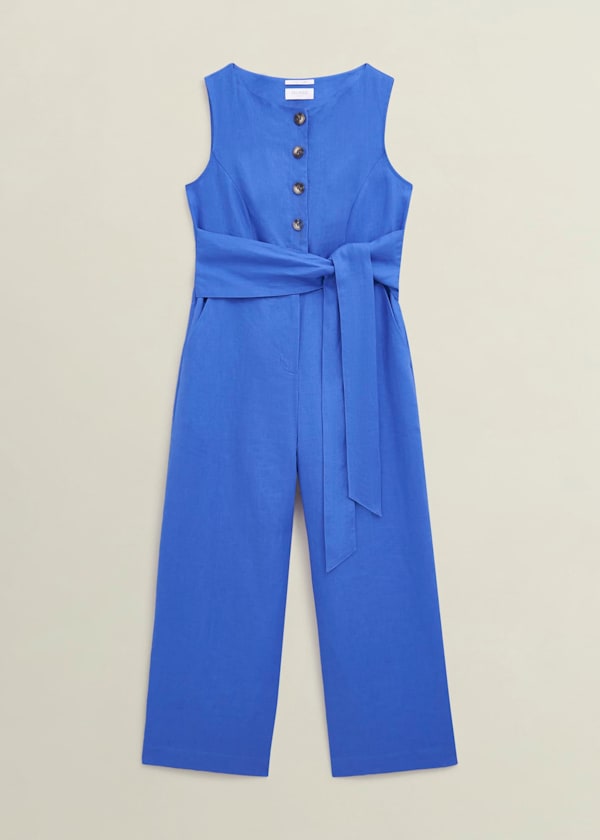 Petite Melissa Linen Jumpsuit