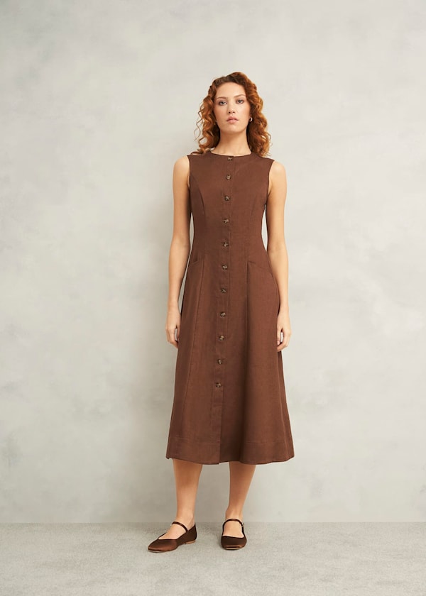 Carmen Linen Dress