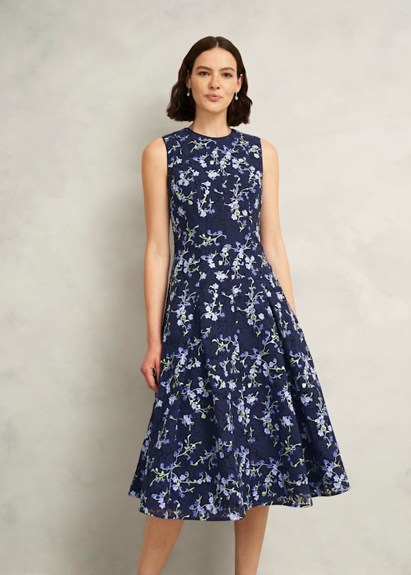 Ria Embroidered Dress