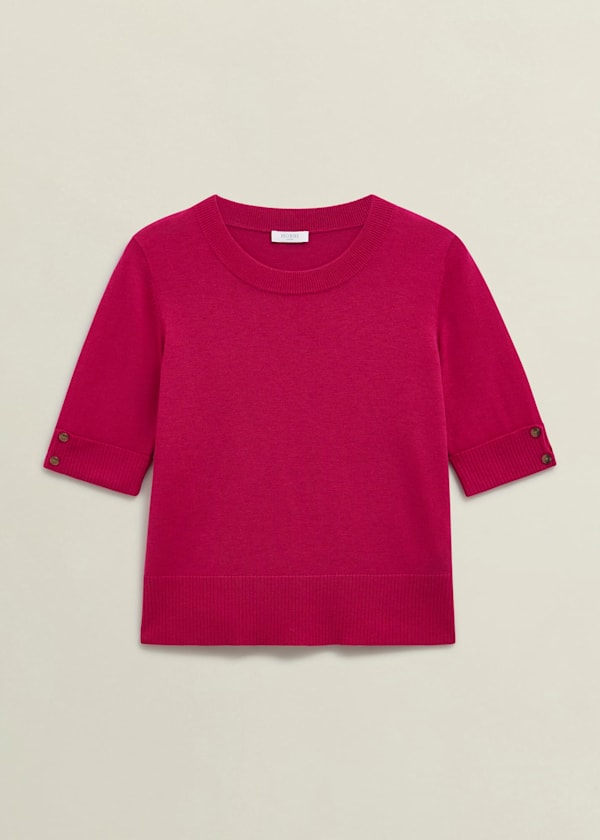 Leanne Knitted Top With Wool