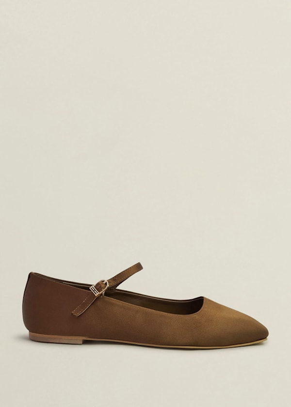 Chrissy Satin Mary Janes