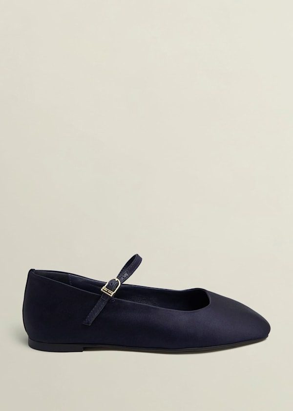 Chrissy Satin Mary Janes