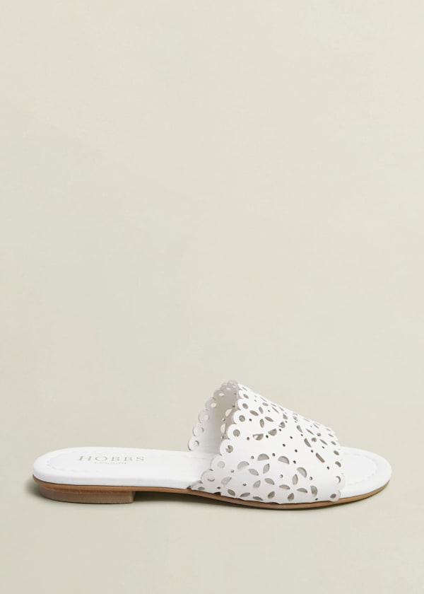 Brodie Leather Slides