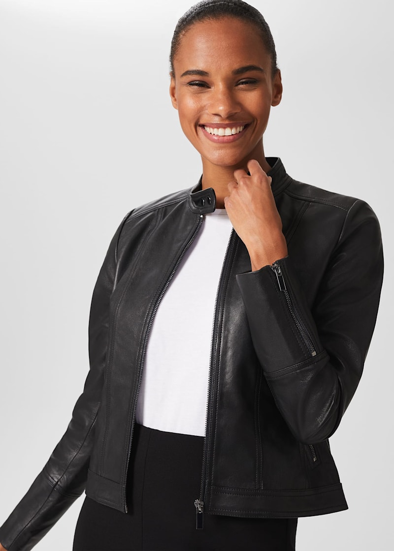 Hobbs top biker jacket