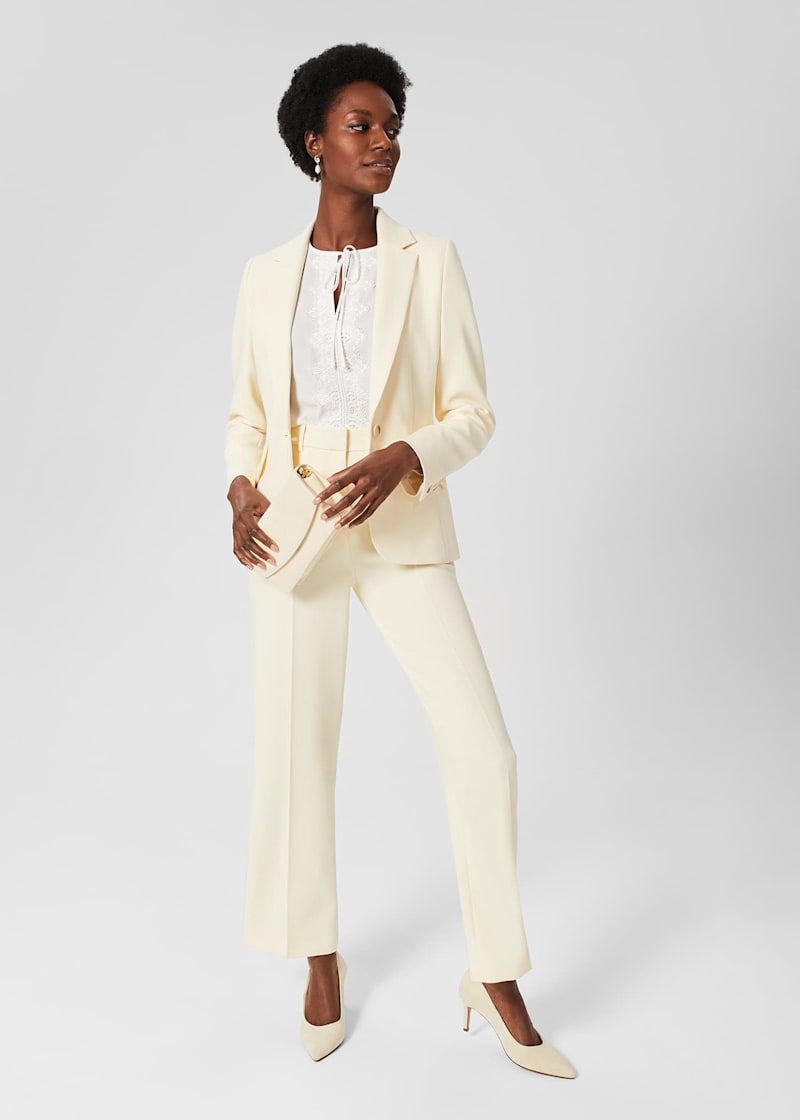 Yellow trouser suit deals