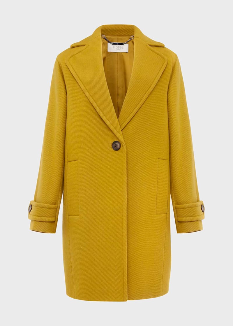 Hobbs yellow coat deals