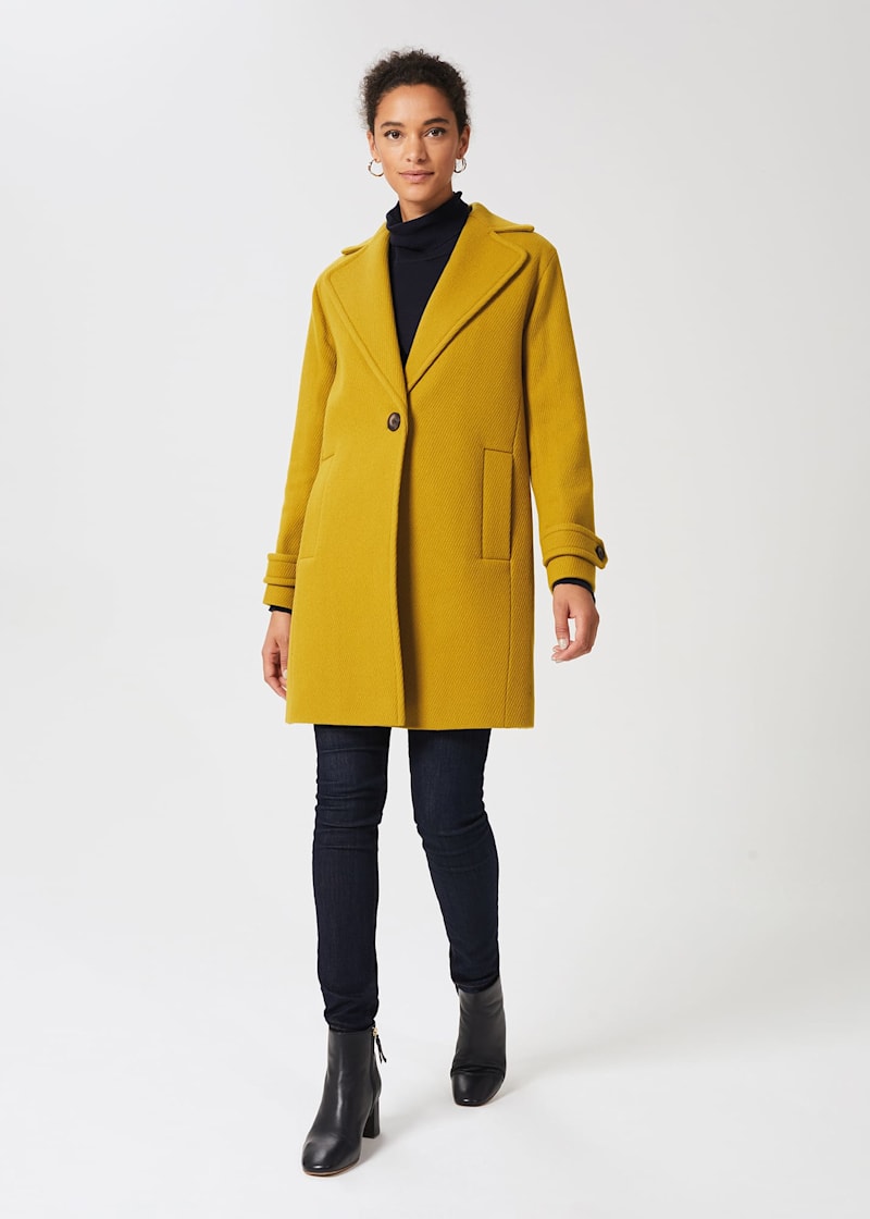 Hobbs yellow coat best sale