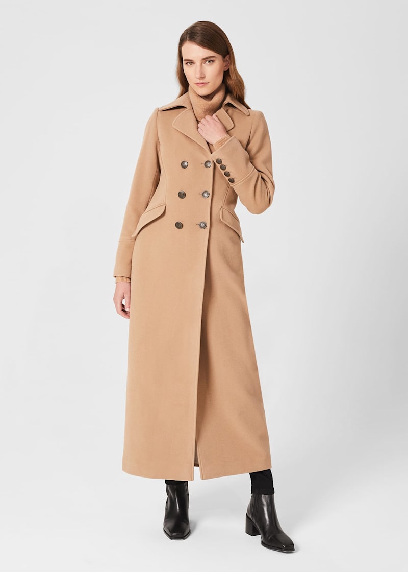 Brenna Wool Blend Maxi Coat Hobbs AU