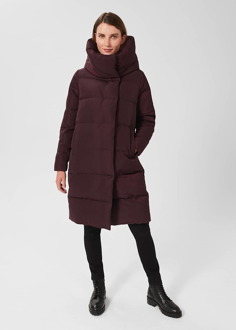 Heather Puffer Jacket Outfit |