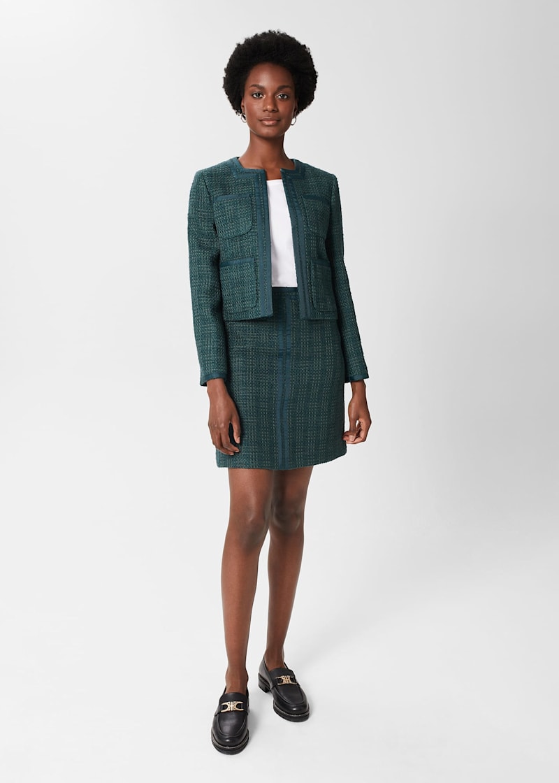 Tweed dress and jacket set store